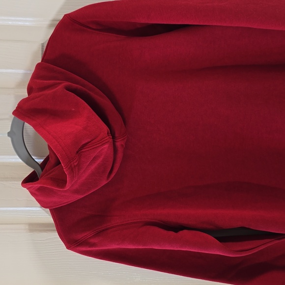 LEVIS BRAND SIGNATURE BOYS RED PULLOVER HOODIE SWEATSHIRT SIZE LARGE - Picture 9 of 11